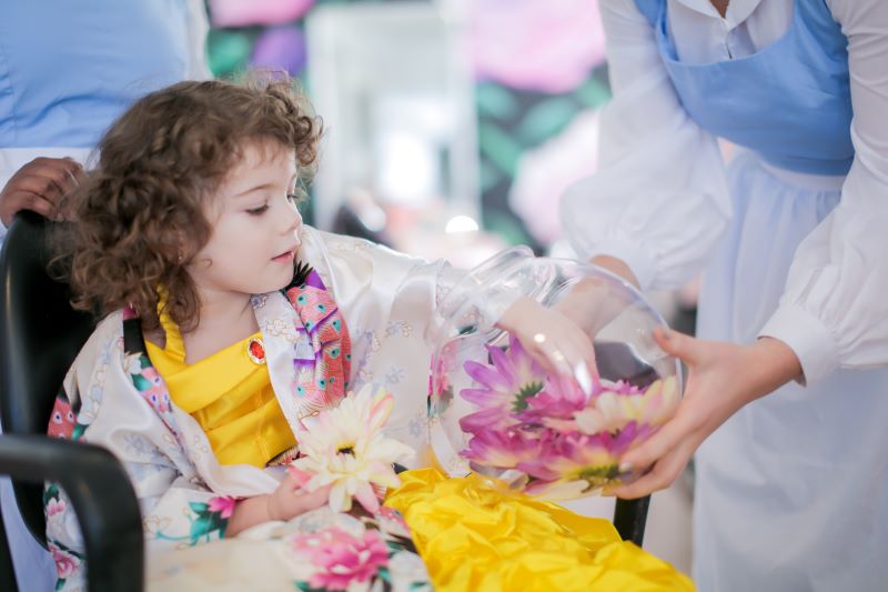 Royal makeover experience for children