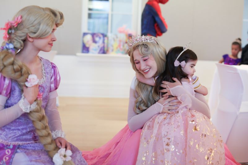 Children enjoying activities at the Enchanted Ball